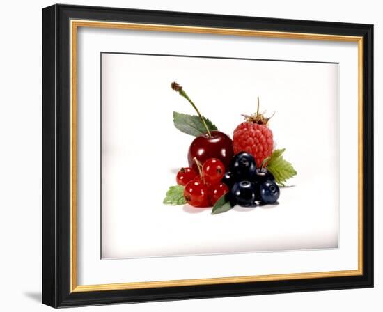 Cherry and Fresh Berries-Klaus Stemmler-Framed Photographic Print