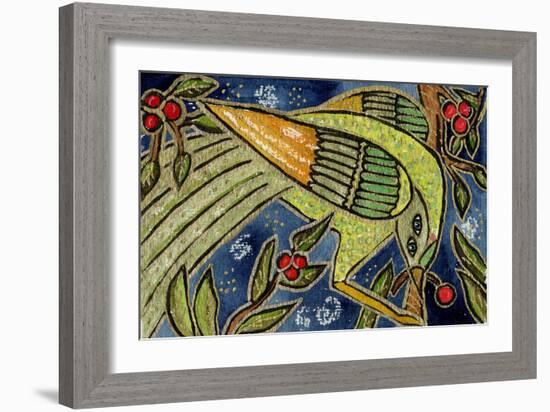 Cherry Bird-Wyanne-Framed Giclee Print