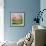 Cherry Blooms I-Blue Fish-Framed Art Print displayed on a wall