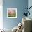 Cherry Blooms I-Blue Fish-Framed Art Print displayed on a wall