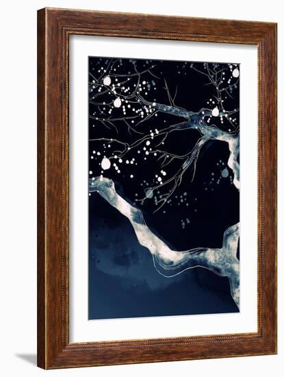 Cherry Blossom Branch-Incado-Framed Art Print