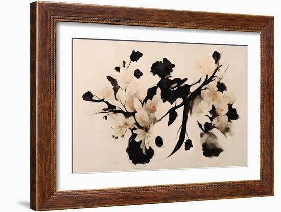 Cherry Blossom Branch-null-Framed Giclee Print