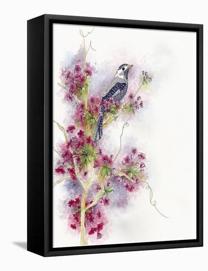 Cherry Blossom Days-The Tangled Peacock-Framed Premier Image Canvas