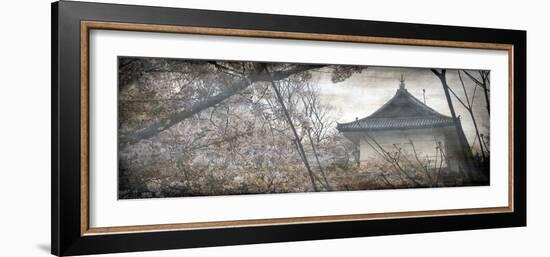 Cherry Blossom Garden-Tony Koukos-Framed Giclee Print