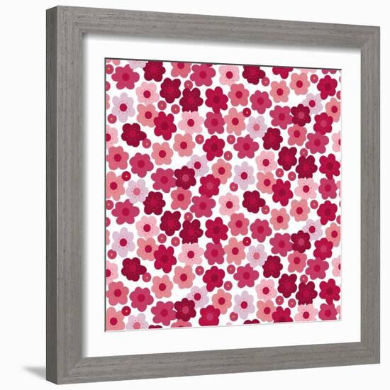 Cherry Blossom Pop-Sharon Turner-Framed Art Print