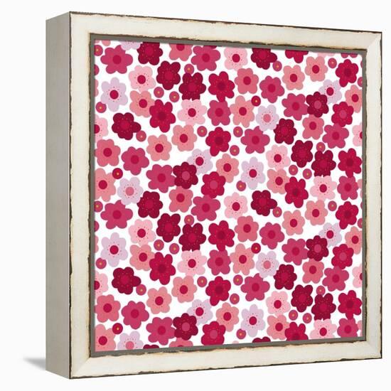 Cherry Blossom Pop-Sharon Turner-Framed Stretched Canvas