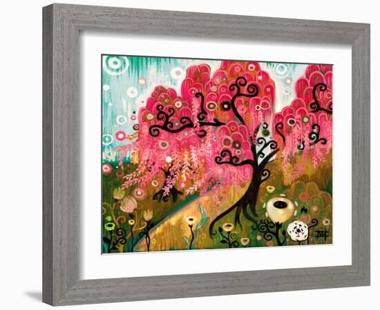 Cherry Blossom Willow-Natasha Wescoat-Framed Giclee Print