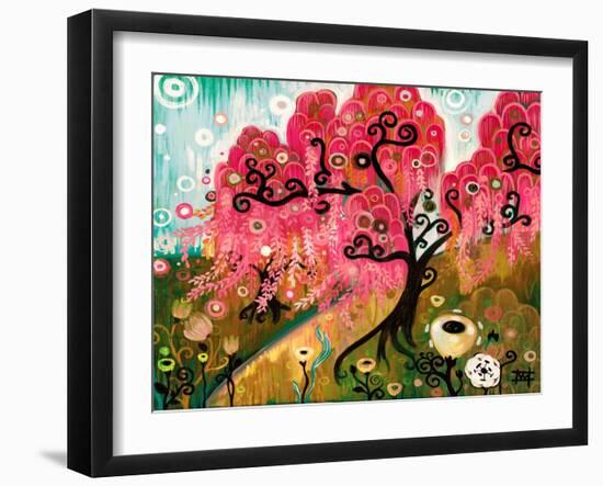 Cherry Blossom Willow-Natasha Wescoat-Framed Giclee Print