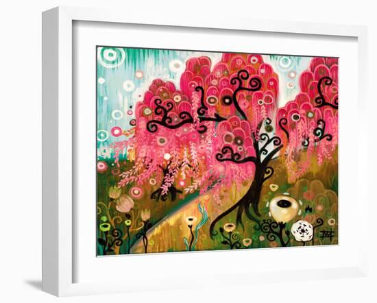 Cherry Blossom Willow-Natasha Wescoat-Framed Giclee Print