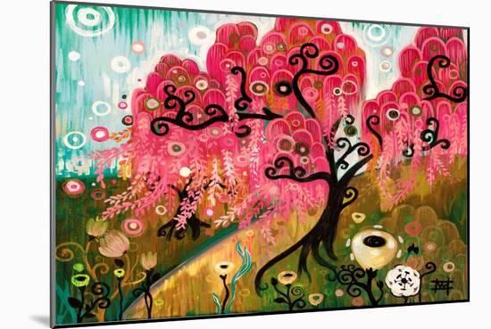 Cherry Blossom Willow-Natasha Wescoat-Mounted Giclee Print