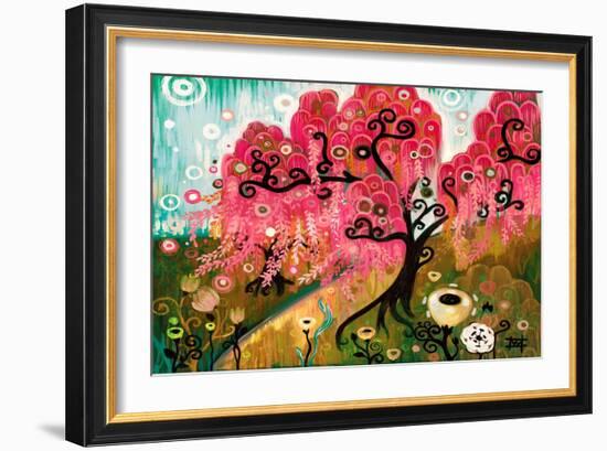 Cherry Blossom Willow-Natasha Wescoat-Framed Giclee Print