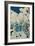 Cherry Blossoms at Asakura-Ando Hiroshige-Framed Giclee Print