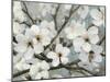 Cherry Blossoms I Blue Crop-James Wiens-Mounted Art Print