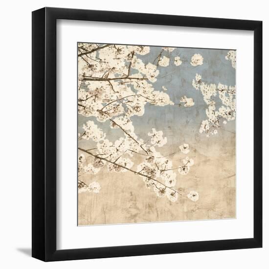 Cherry Blossoms II-John Seba-Framed Art Print