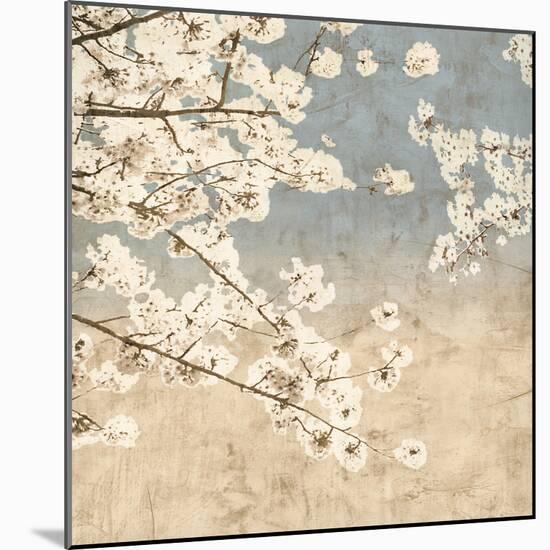 Cherry Blossoms II-John Seba-Mounted Art Print