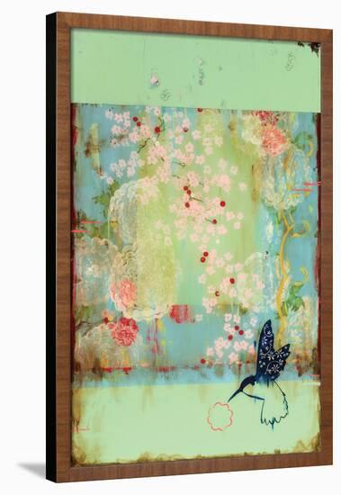 Cherry Blossoms-Kathe Fraga-Framed Art Print