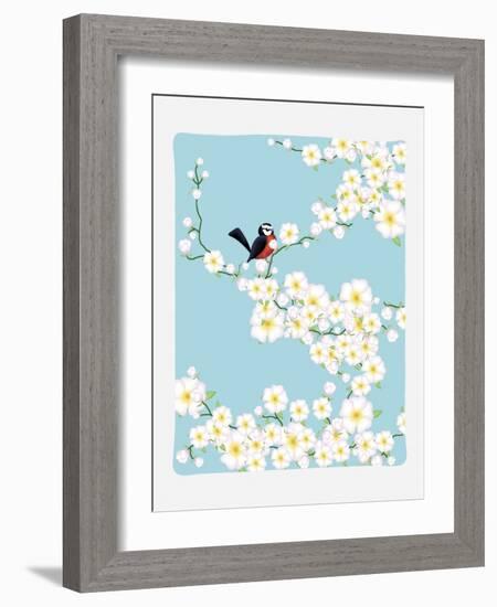 Cherry Blossoms-FS Studio-Framed Giclee Print