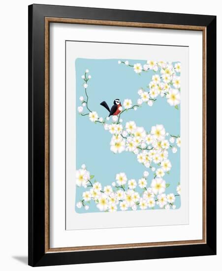 Cherry Blossoms-FS Studio-Framed Giclee Print