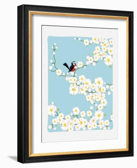 Cherry Blossoms-FS Studio-Framed Giclee Print