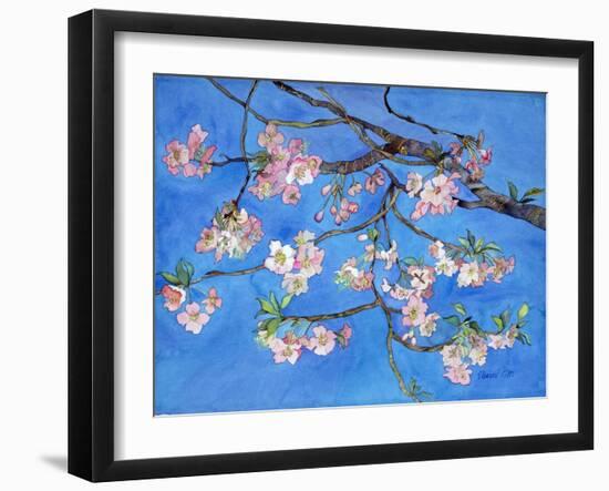 Cherry Blossoms-Sharon Pitts-Framed Giclee Print