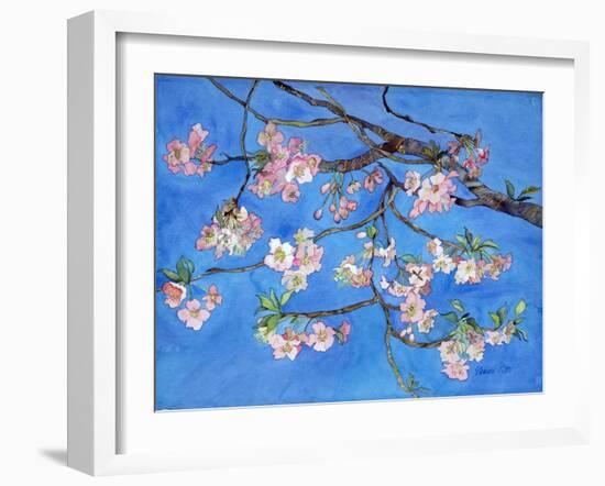 Cherry Blossoms-Sharon Pitts-Framed Giclee Print