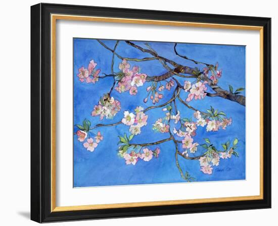 Cherry Blossoms-Sharon Pitts-Framed Giclee Print