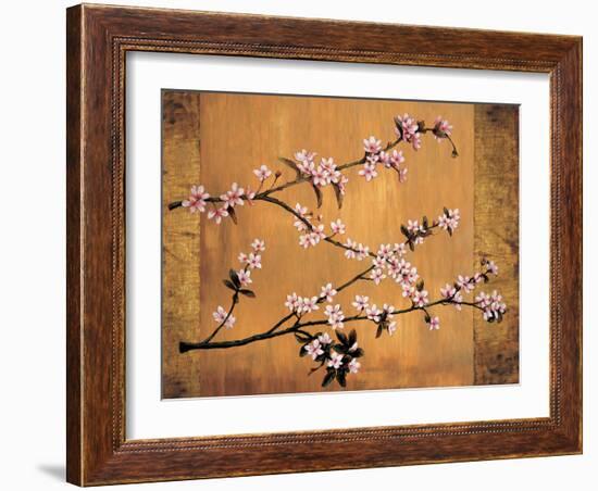 Cherry Blossoms-Erin Lange-Framed Art Print