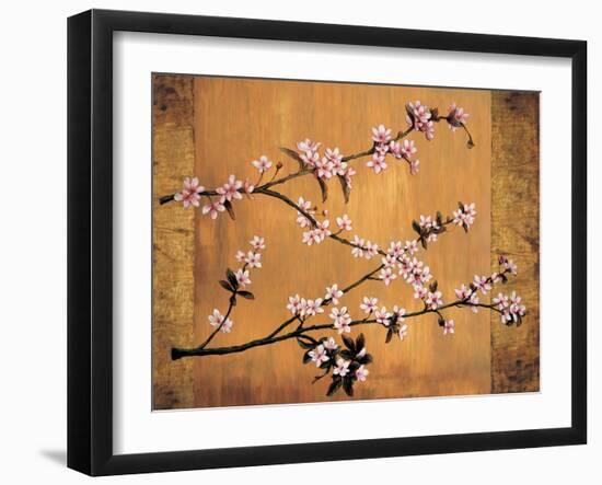 Cherry Blossoms-Erin Lange-Framed Art Print