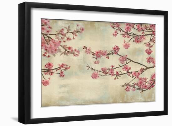 Cherry Blossoms-John Seba-Framed Art Print