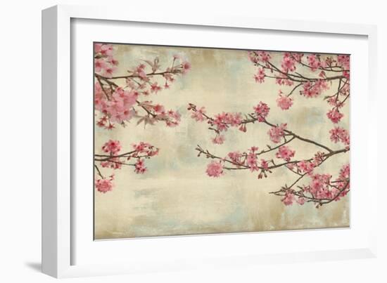 Cherry Blossoms-John Seba-Framed Art Print