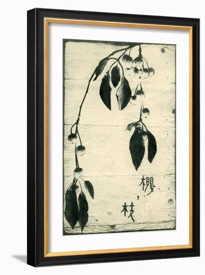 Cherry Branch-Virna Haffer-Framed Giclee Print