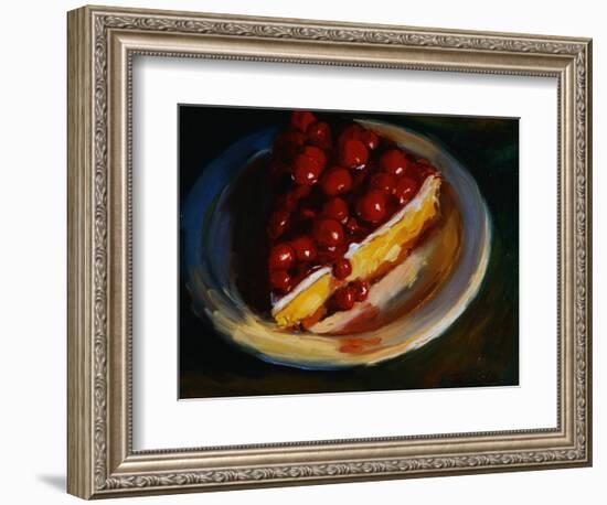 Cherry Cheesecake-Pam Ingalls-Framed Giclee Print