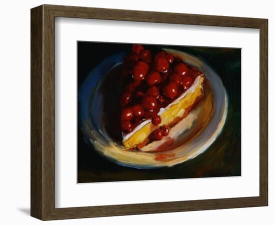 Cherry Cheesecake-Pam Ingalls-Framed Giclee Print