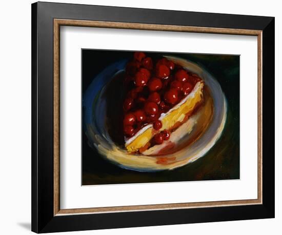 Cherry Cheesecake-Pam Ingalls-Framed Giclee Print