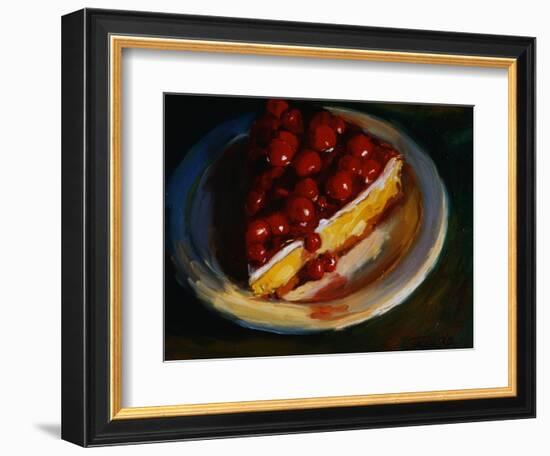 Cherry Cheesecake-Pam Ingalls-Framed Giclee Print