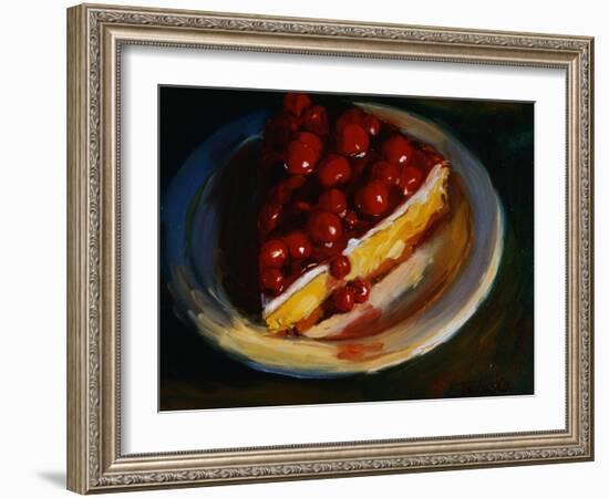 Cherry Cheesecake-Pam Ingalls-Framed Giclee Print