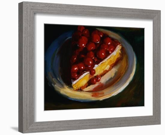 Cherry Cheesecake-Pam Ingalls-Framed Giclee Print