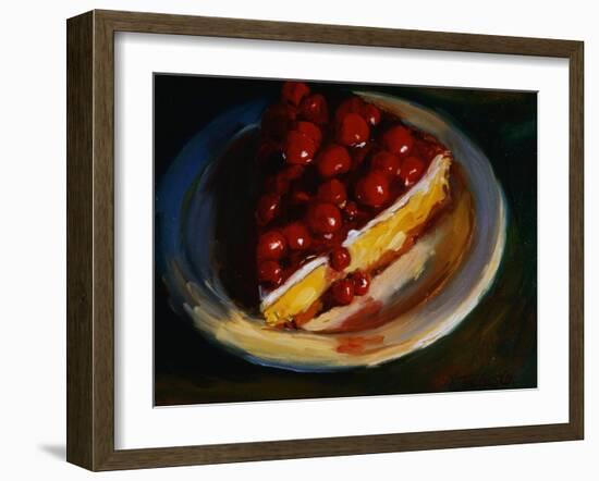 Cherry Cheesecake-Pam Ingalls-Framed Giclee Print