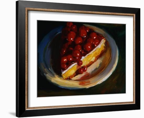 Cherry Cheesecake-Pam Ingalls-Framed Giclee Print