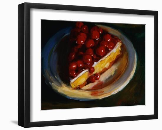 Cherry Cheesecake-Pam Ingalls-Framed Giclee Print