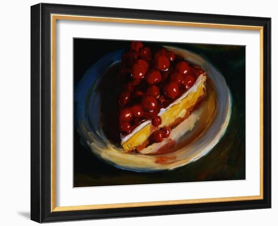 Cherry Cheesecake-Pam Ingalls-Framed Giclee Print