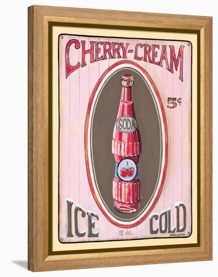 Cherry Cream-Gregory Gorham-Framed Stretched Canvas
