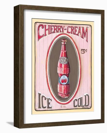 Cherry Cream-Gregory Gorham-Framed Art Print