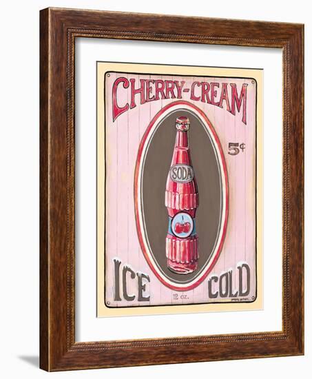 Cherry Cream-Gregory Gorham-Framed Art Print