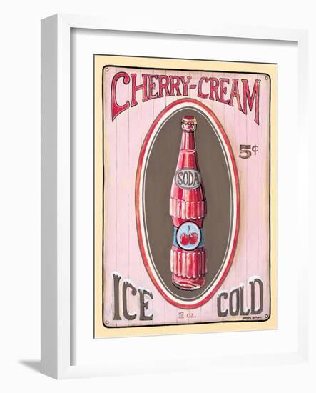 Cherry Cream-Gregory Gorham-Framed Art Print