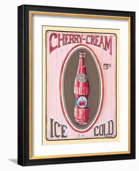 Cherry Cream-Gregory Gorham-Framed Art Print