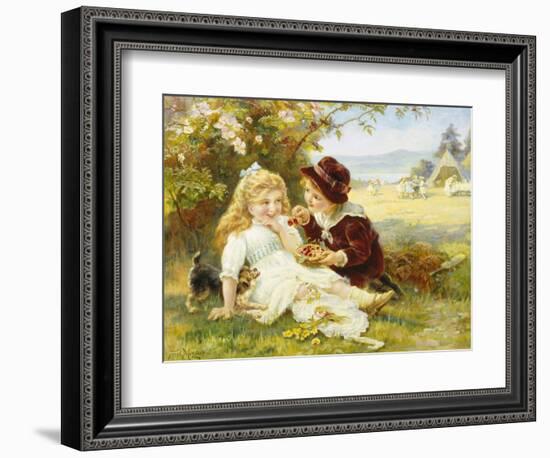 Cherry Earrings-Frederick Morgan-Framed Giclee Print