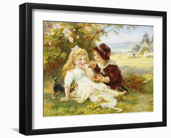 Cherry Earrings-Frederick Morgan-Framed Giclee Print