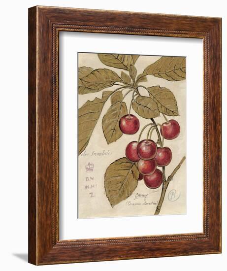 Cherry Etching-Chad Barrett-Framed Art Print