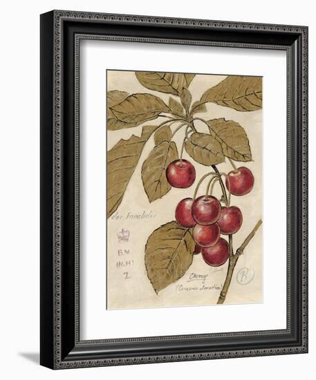 Cherry Etching-Chad Barrett-Framed Art Print